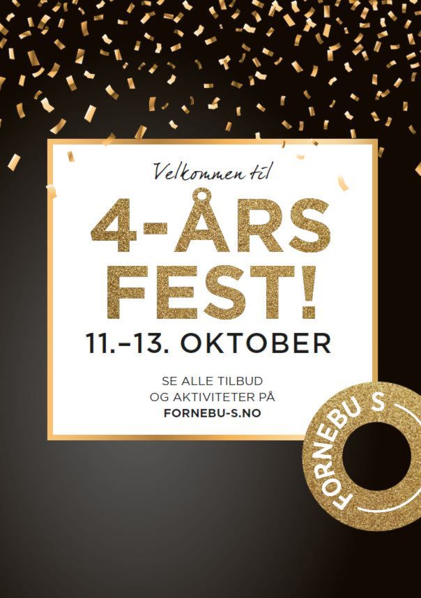 Adam og Eva Fornebu fyller fire år!